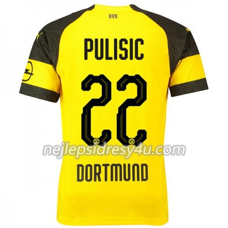 Fotbalový Dres Borussia Dortmund Pulisic 22 Domácí 2018/19